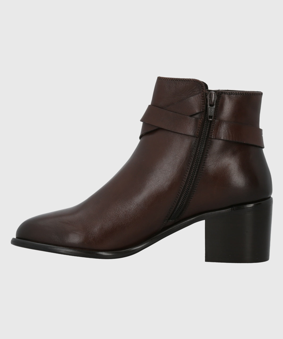 Botín Para Mujer Cuero Amanda Marrón Hush Puppies