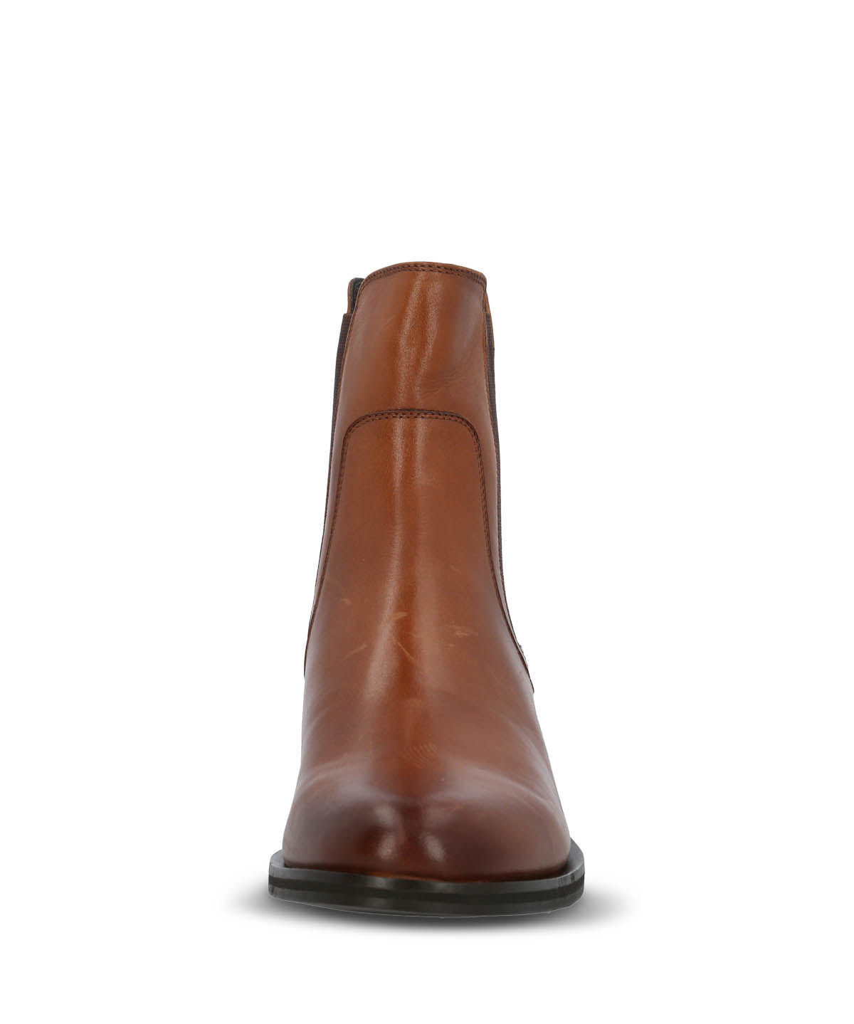 Botín Para Mujer Cuero Rivor Marron Hush Puppies