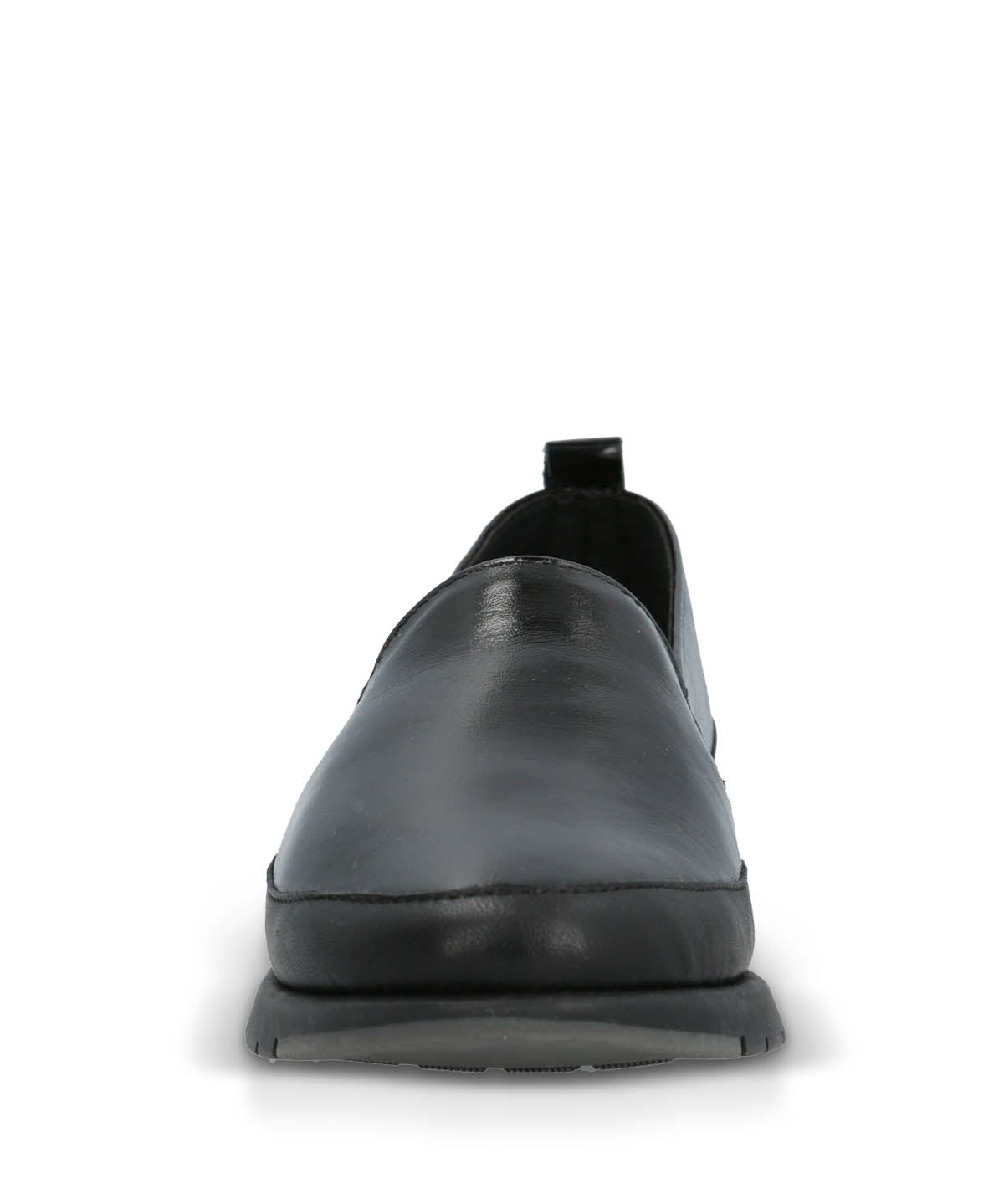 Slip On Para Mujer Cuero Judy Negro Hush Puppies