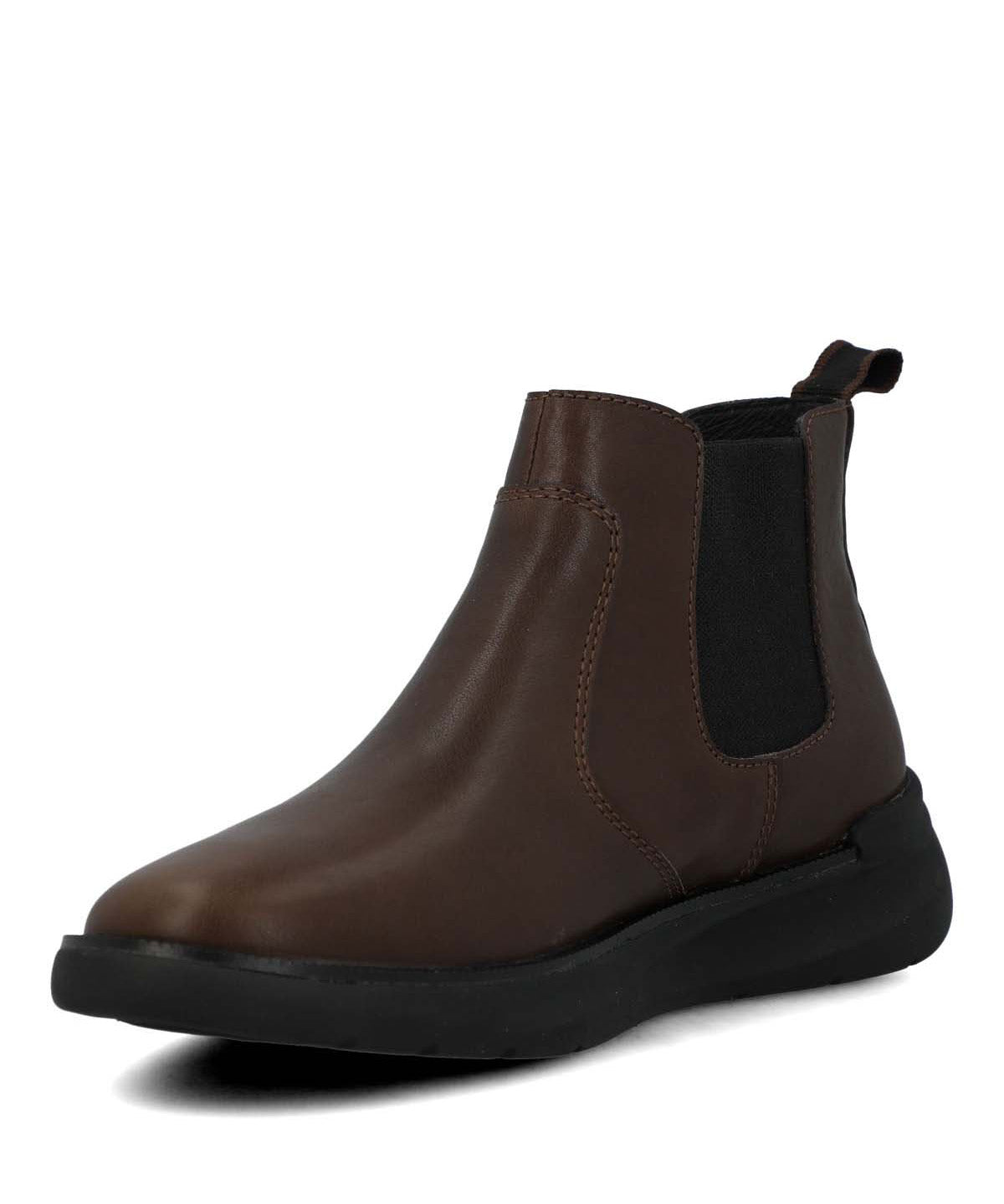 Botin Flora Cuero Mujer