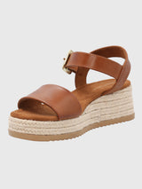 Sandalia Para Mujer Lili Café Hush Puppies