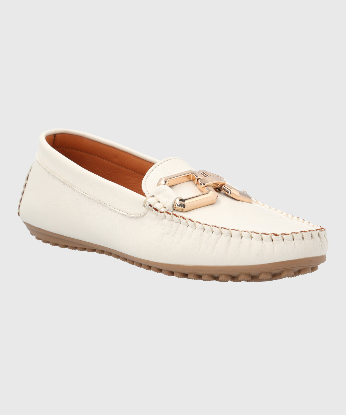 Mocasin Rodeo Cuero Mujer