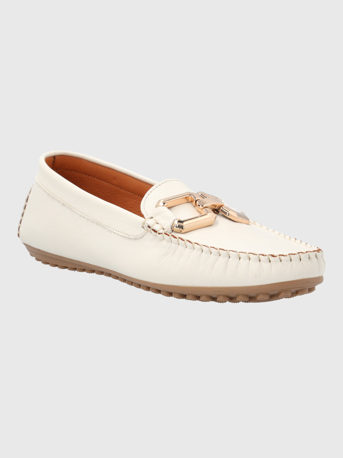 Mocasin Rodeo Cuero Mujer