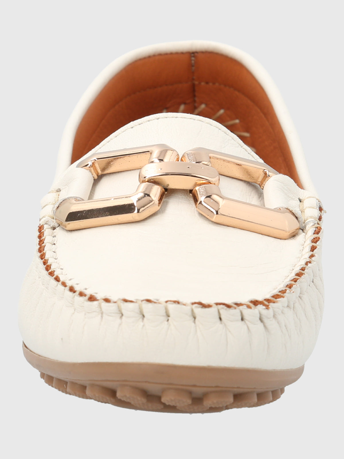 Mocasin Rodeo Cuero Mujer