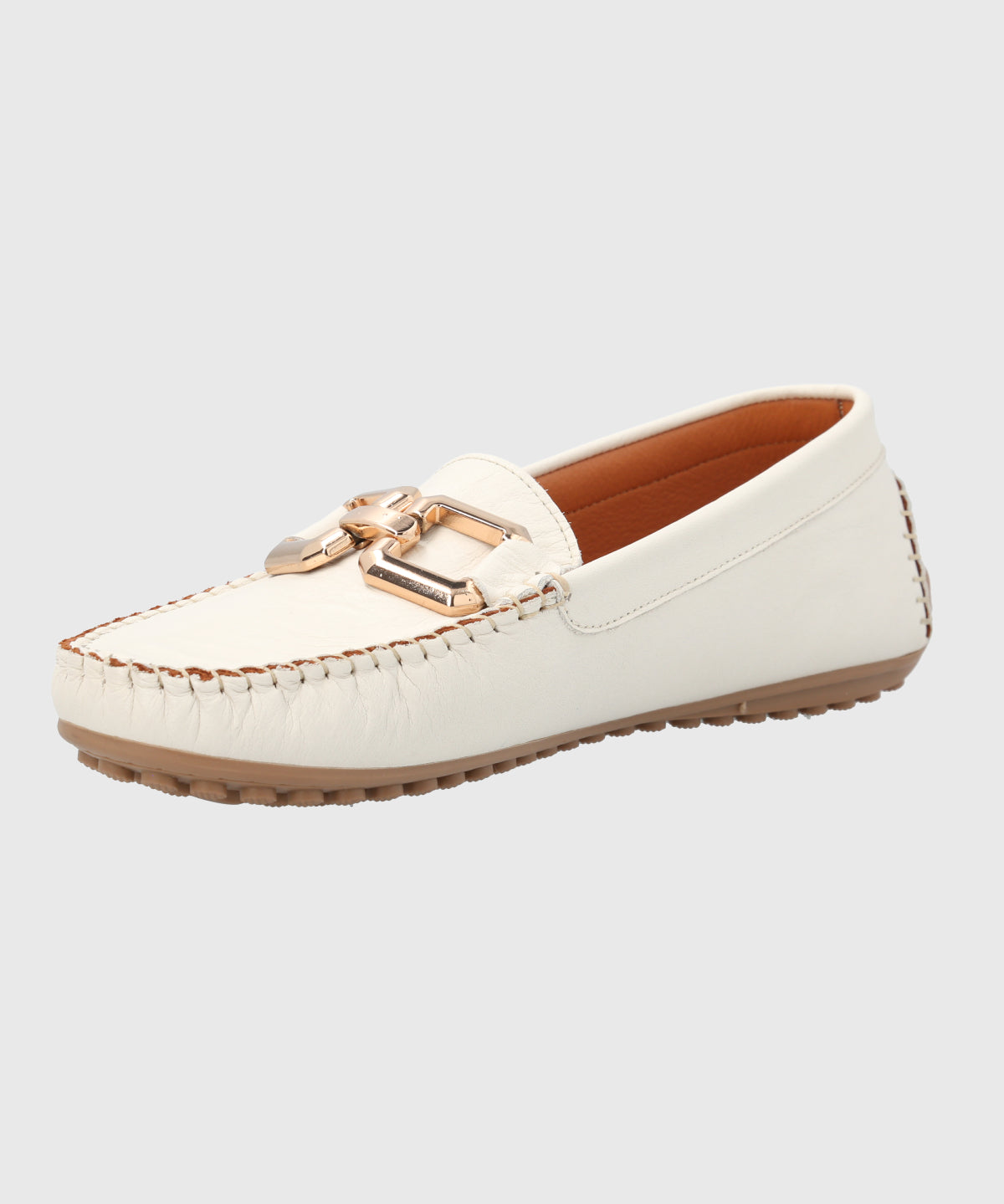 Mocasin Rodeo Cuero Mujer