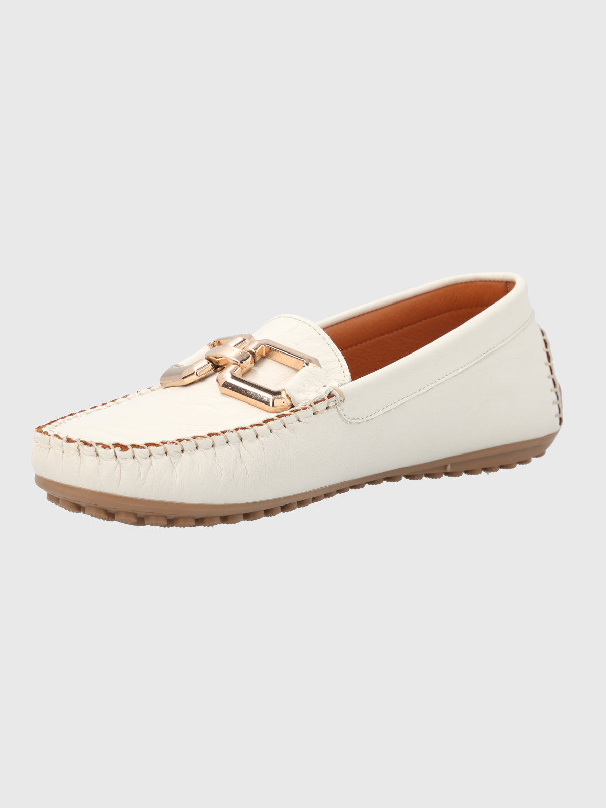 Mocasin Rodeo Cuero Mujer