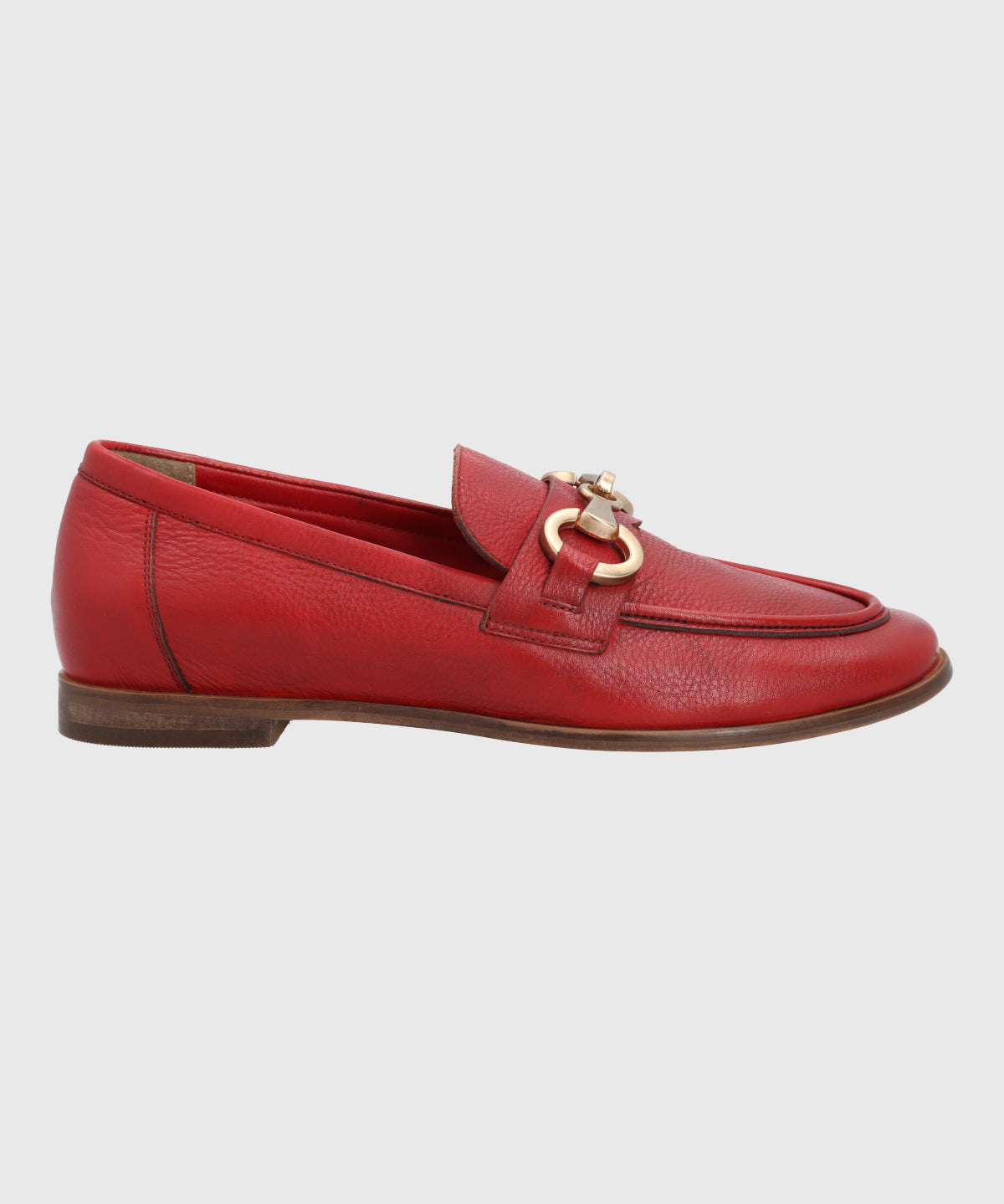Mocasin Poplin Cuero Mujer