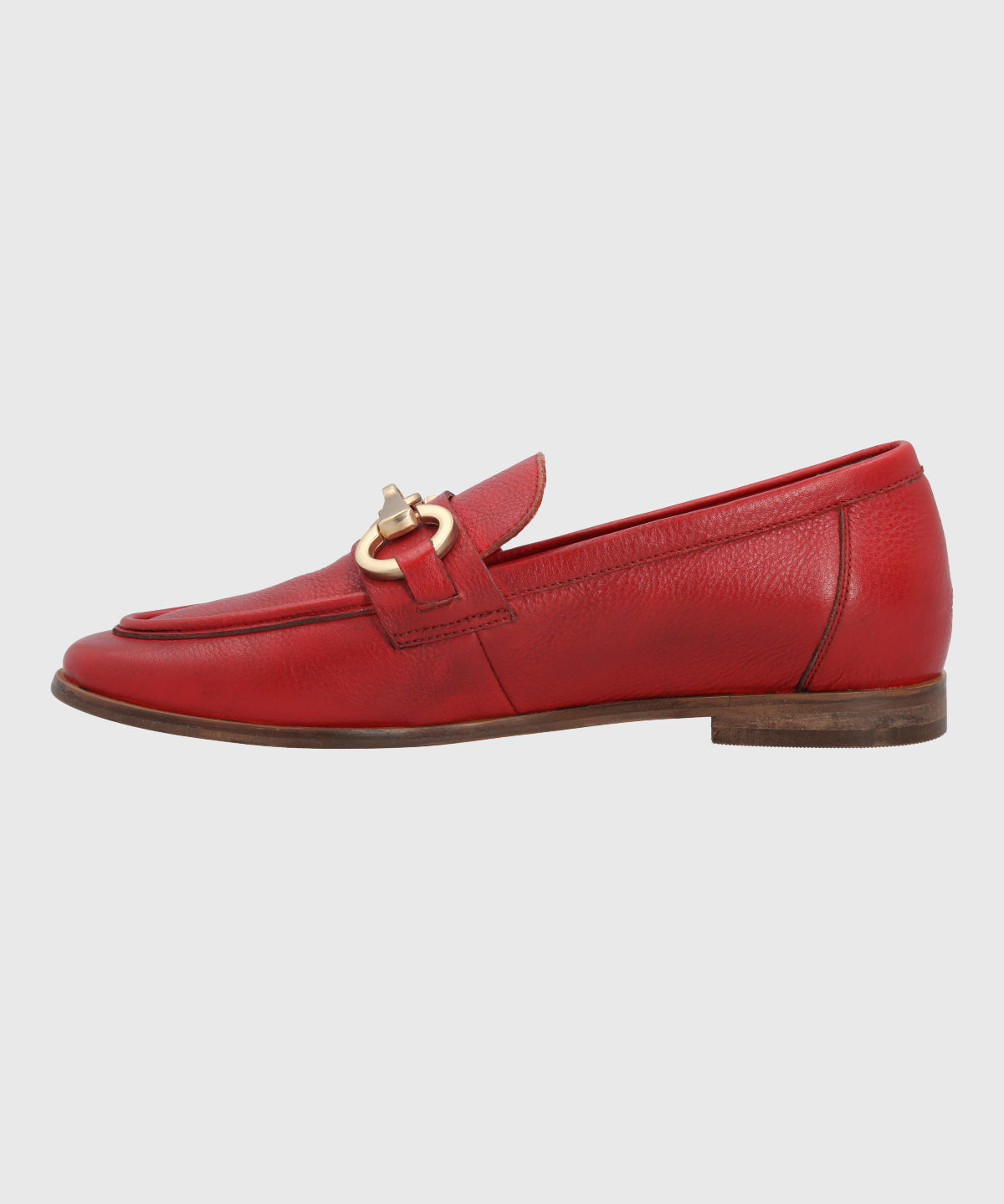 Mocasin Poplin Cuero Mujer