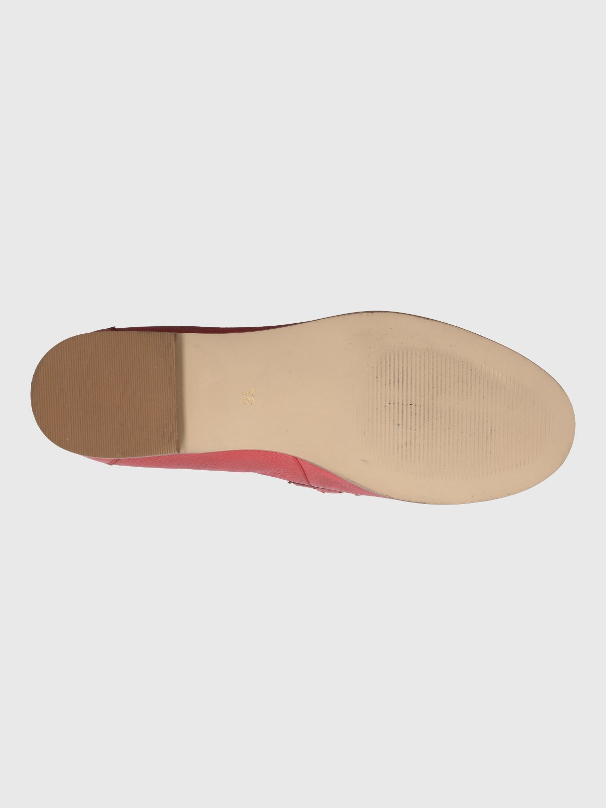 Mocasin Poplin Cuero Mujer