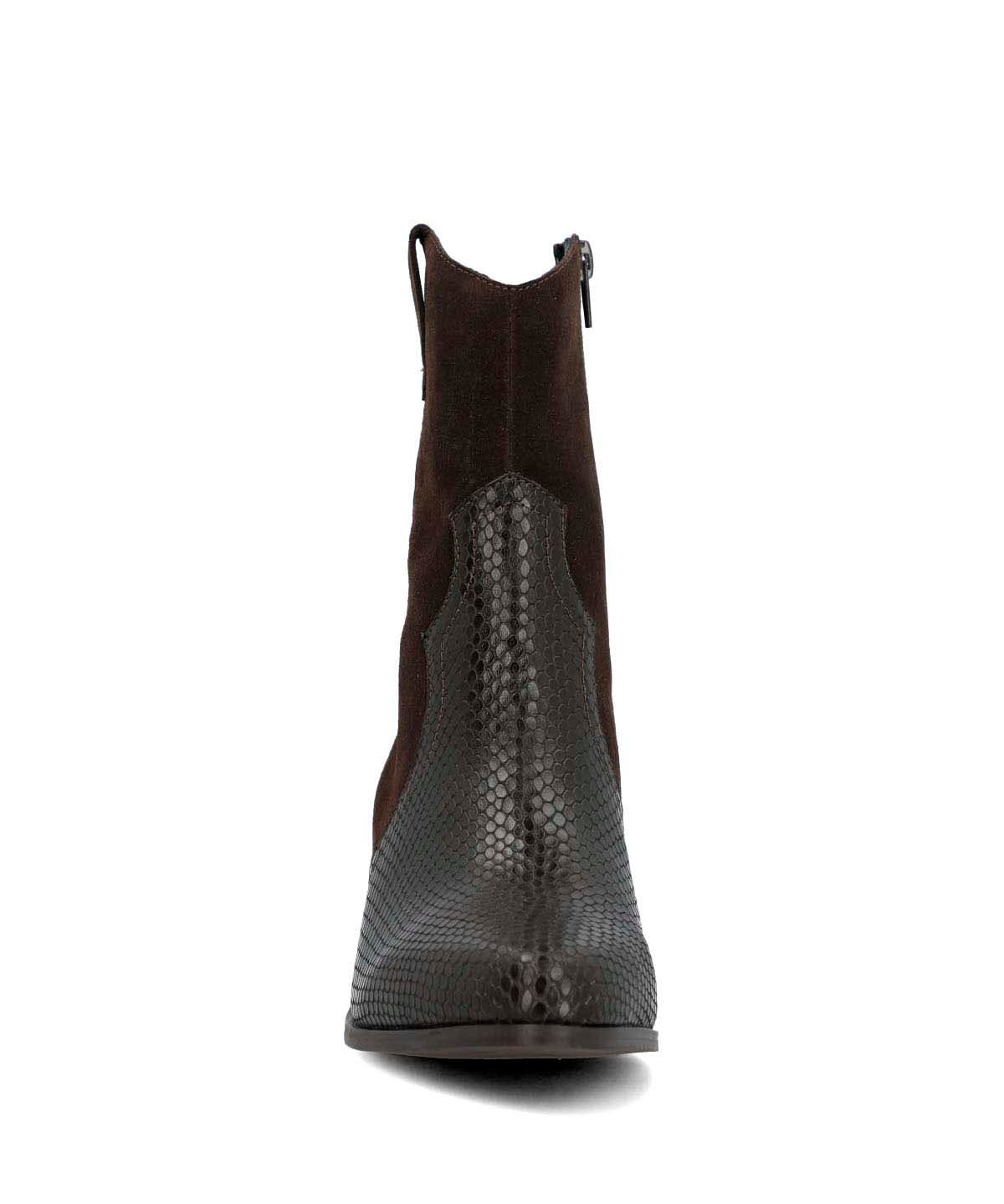 Botin Varca Cuero Mujer