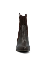 Botin Varca Cuero Mujer