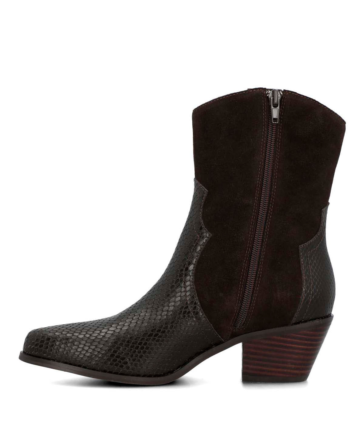 Botin Varca Cuero Mujer