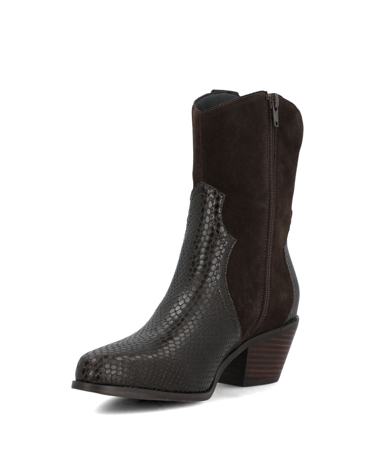 Botin Varca Cuero Mujer