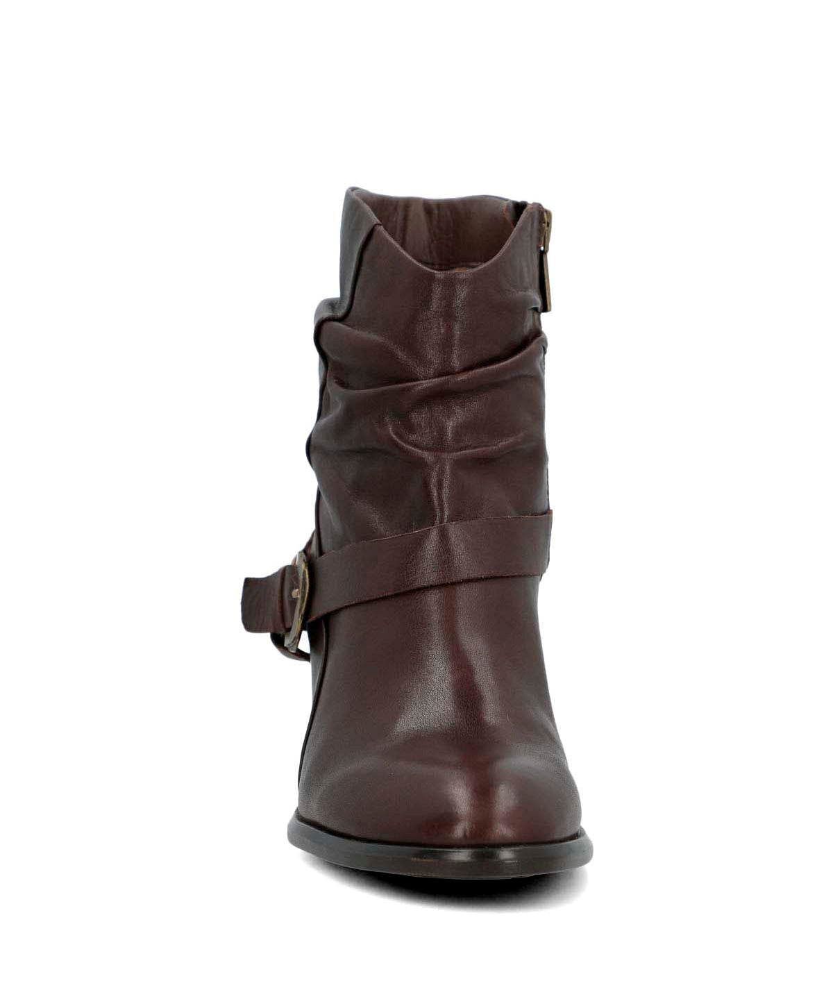 Botin Marita Cuero Mujer