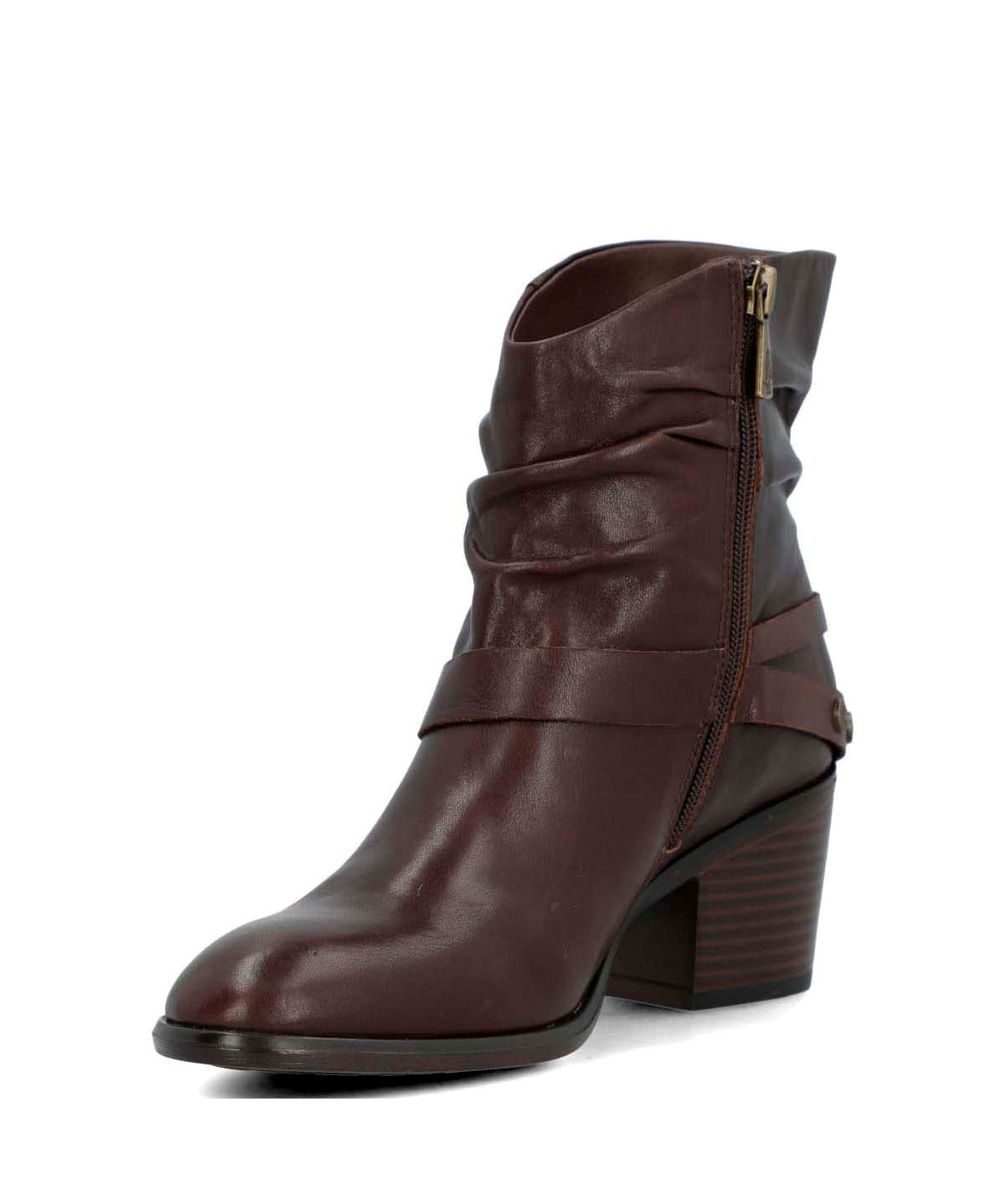 Botin Marita Cuero Mujer