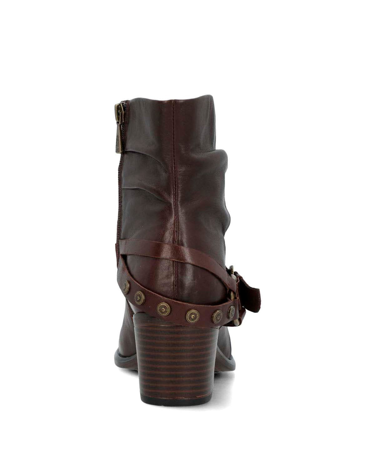Botin Marita Cuero Mujer