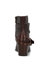 Botin Marita Cuero Mujer