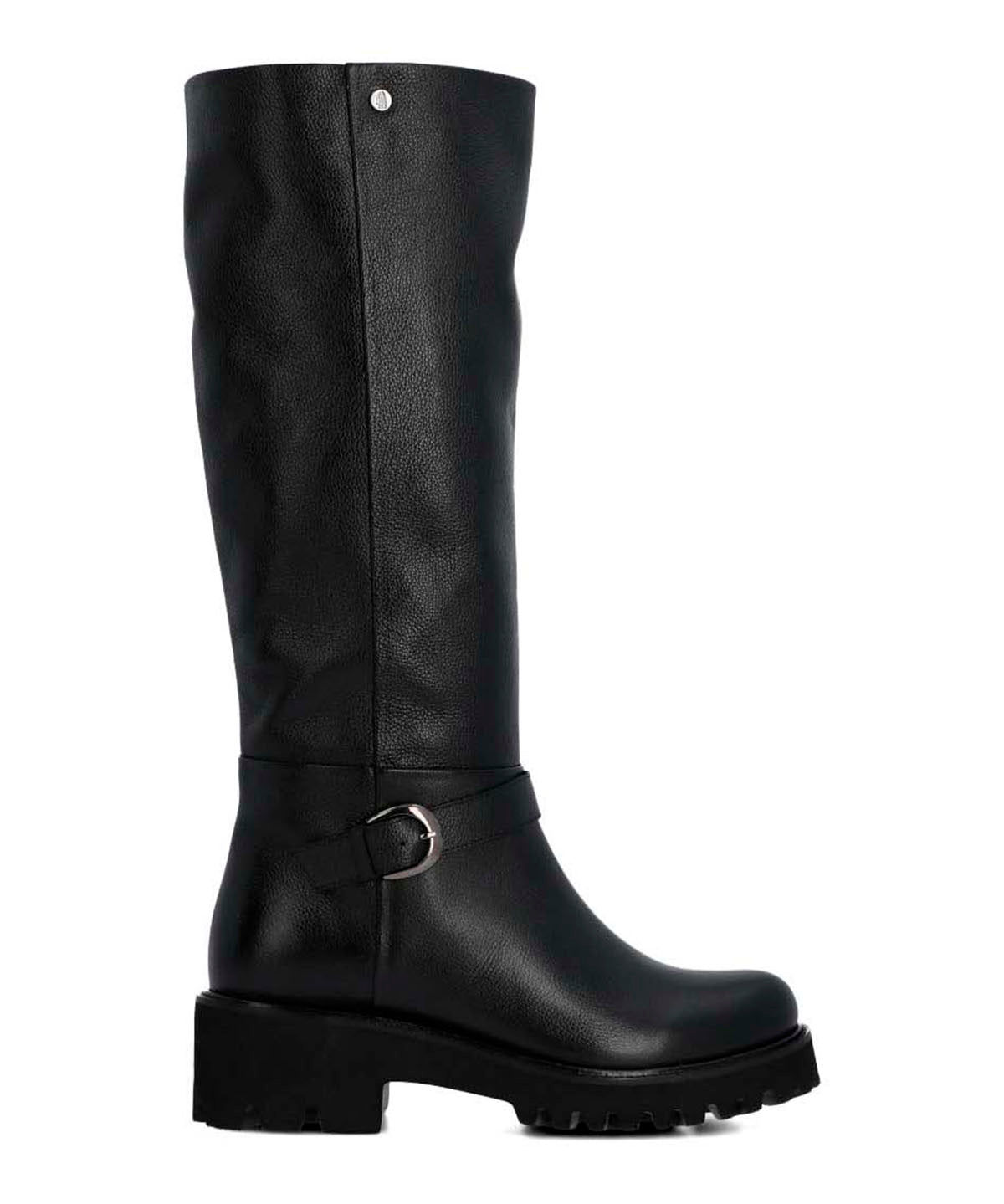 Bota Para Mujer Cuero Blisda Negro Hush Puppies