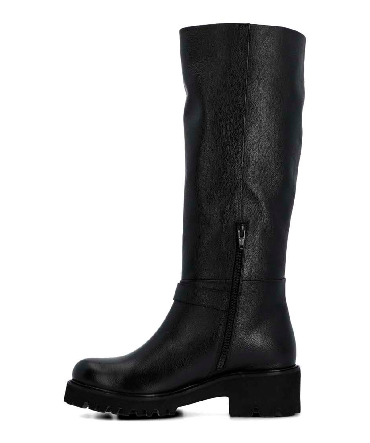 Bota Para Mujer Cuero Blisda Negro Hush Puppies
