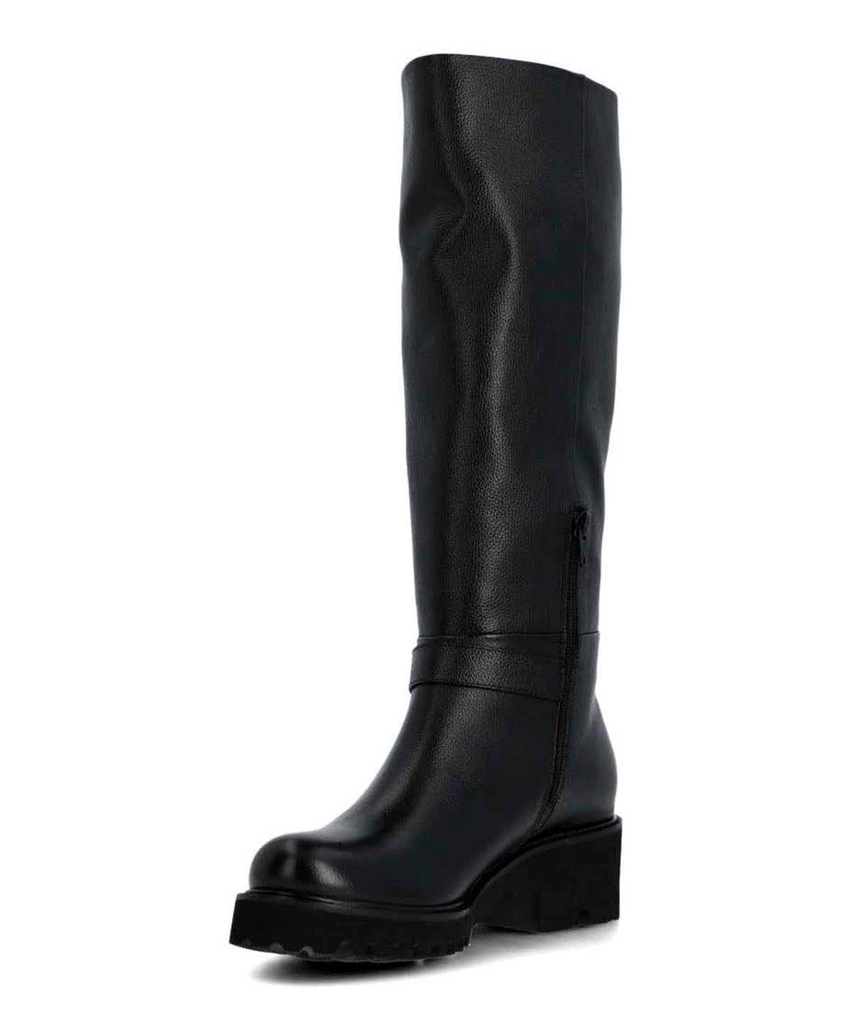 Bota Para Mujer Cuero Blisda Negro Hush Puppies