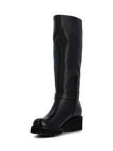 Bota Para Mujer Cuero Blisda Negro Hush Puppies