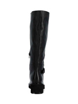 Bota Para Mujer Cuero Blisda Negro Hush Puppies