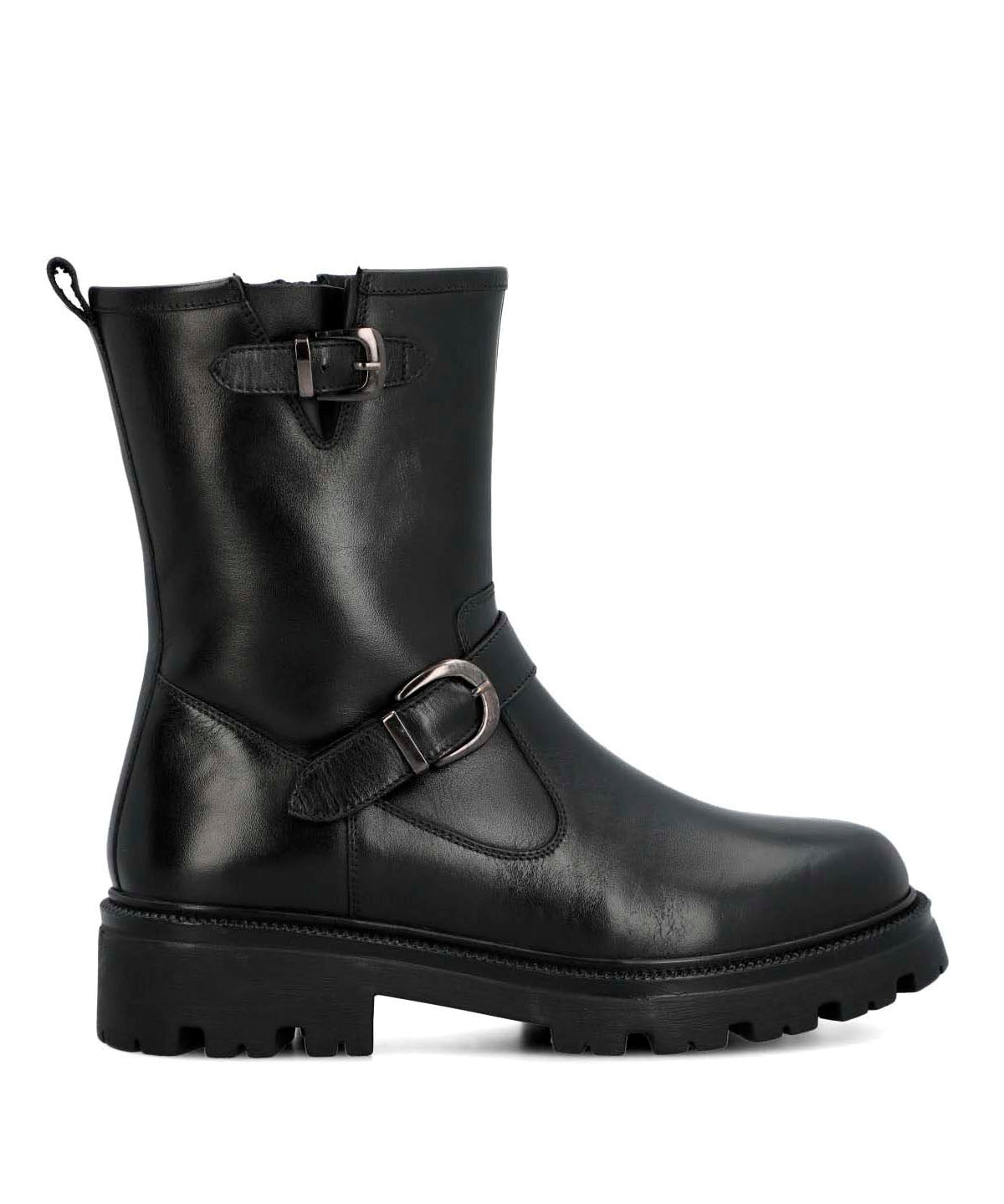 Botin Bunda Cuero Mujer