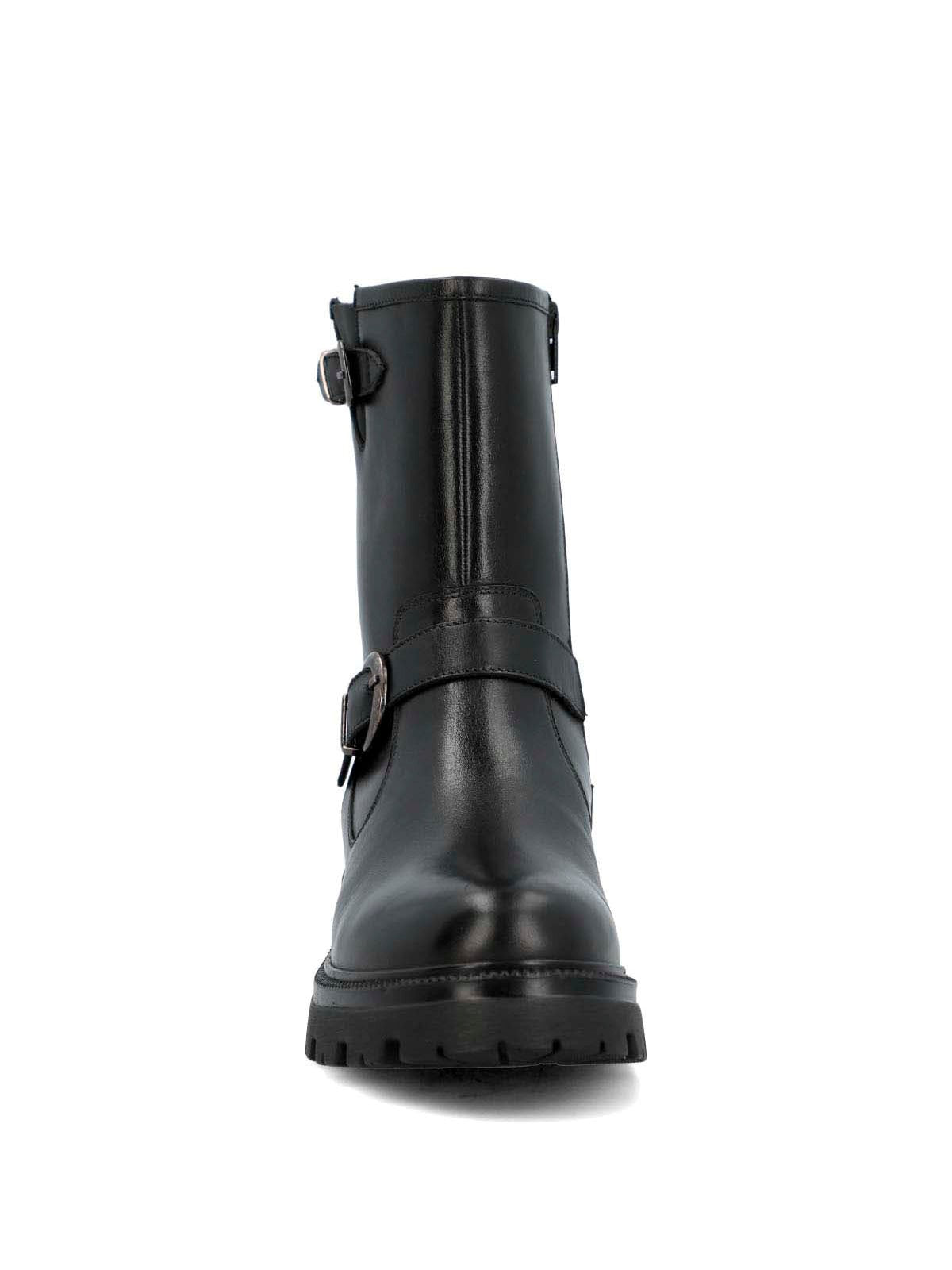 Botin Bunda Cuero Mujer