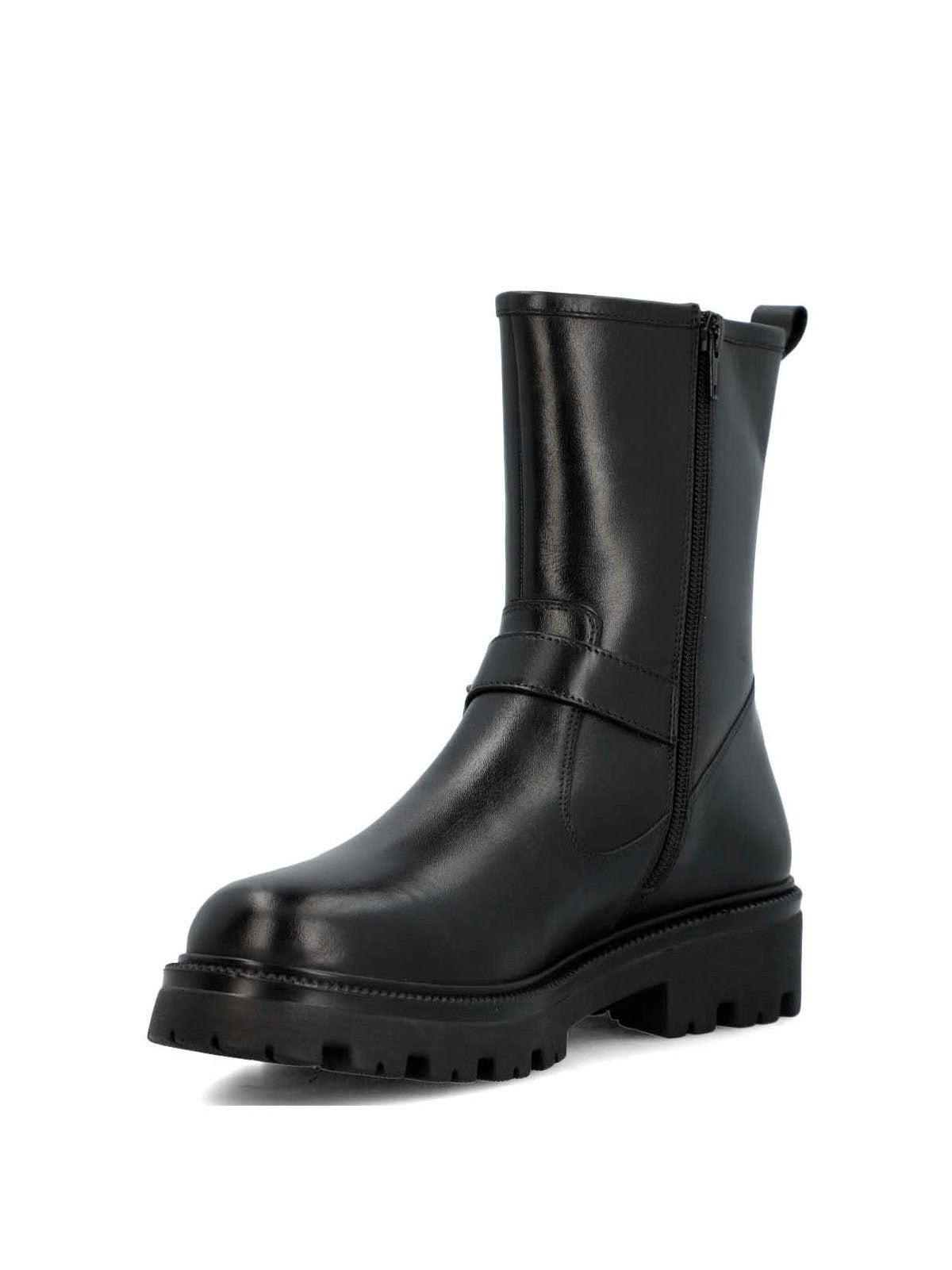 Botin Bunda Cuero Mujer