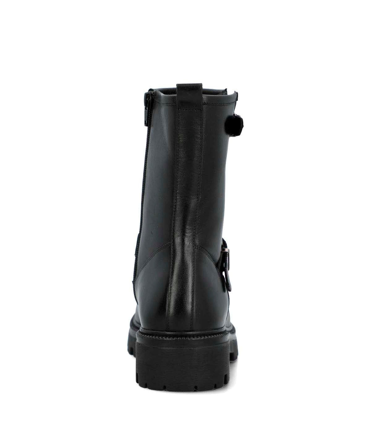 Botin Bunda Cuero Mujer