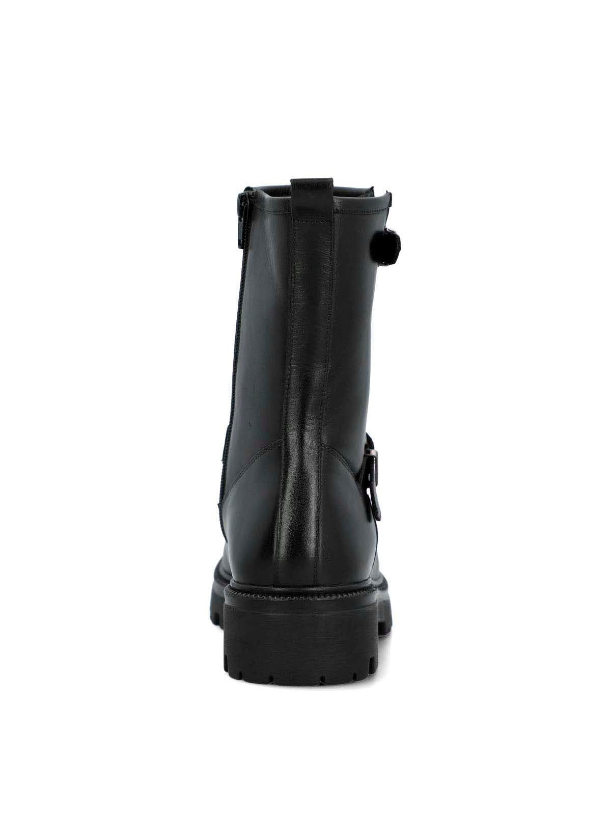 Botin Bunda Cuero Mujer
