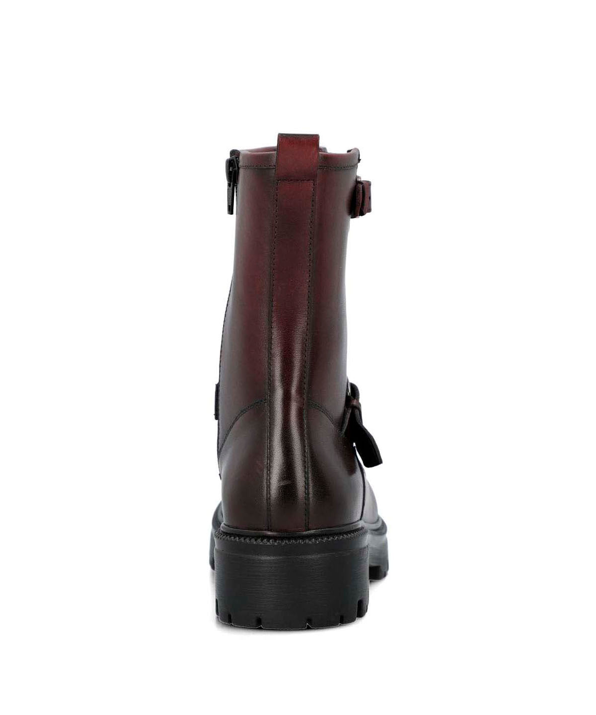 Botín Para Mujer Cuero Bunda Rojo Hush Puppies