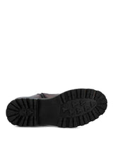 Botín Para Mujer Cuero Bunda Rojo Hush Puppies