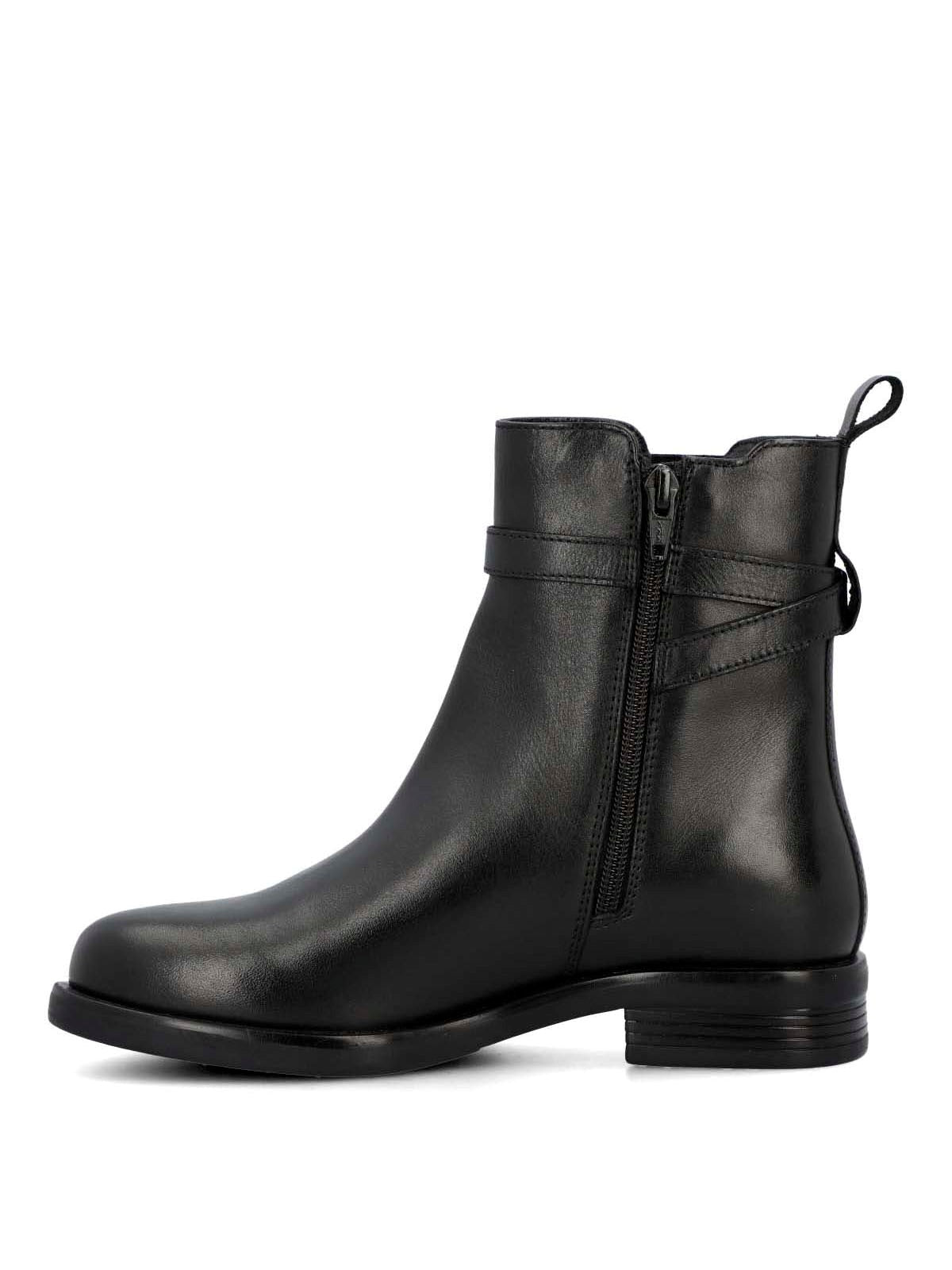 Botin Andresa Cuero Mujer