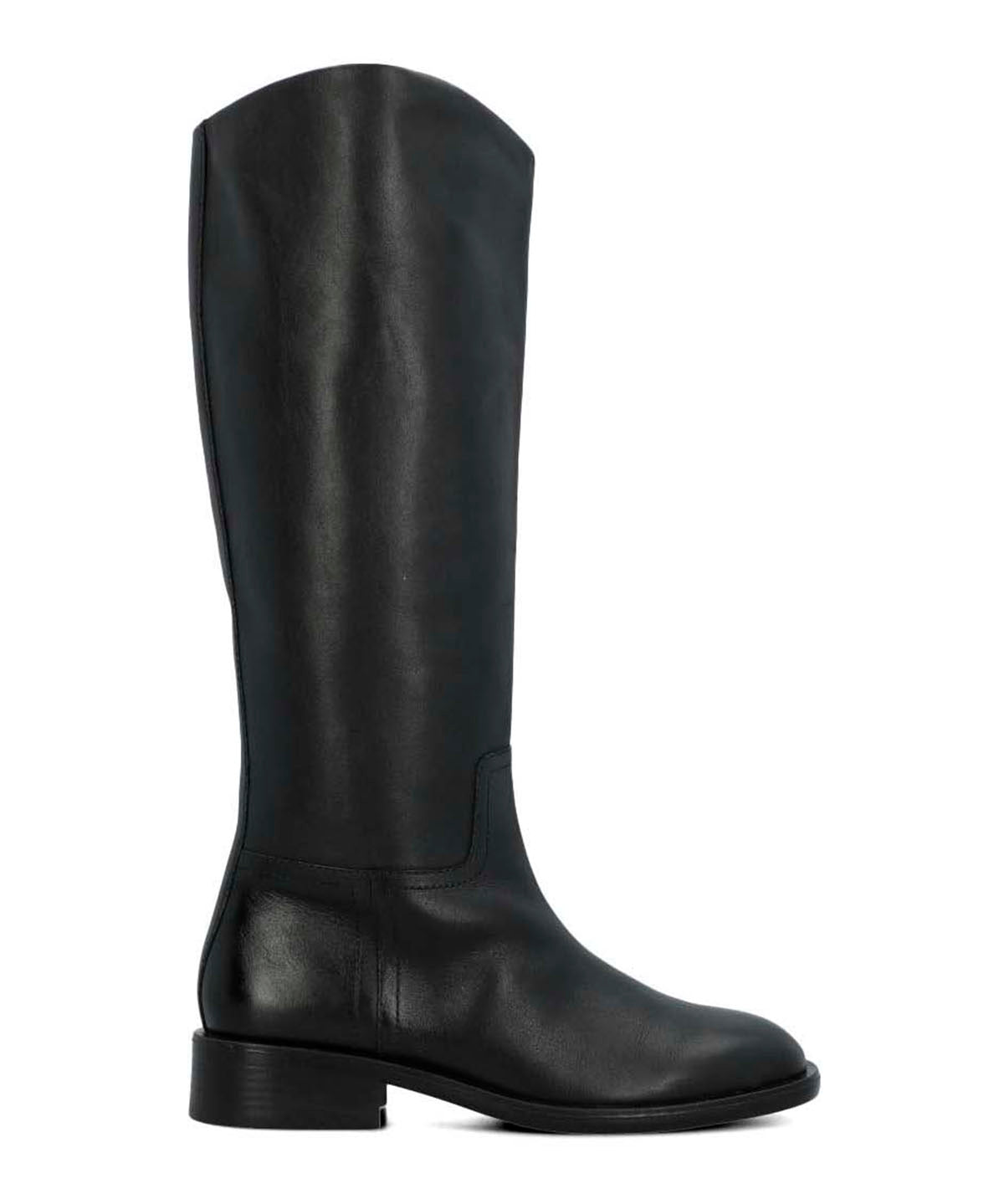 Bota Para Mujer Cuero Jorse Negro Hush Puppies