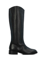 Bota Para Mujer Cuero Jorse Negro Hush Puppies
