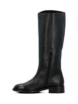 Bota Para Mujer Cuero Jorse Negro Hush Puppies