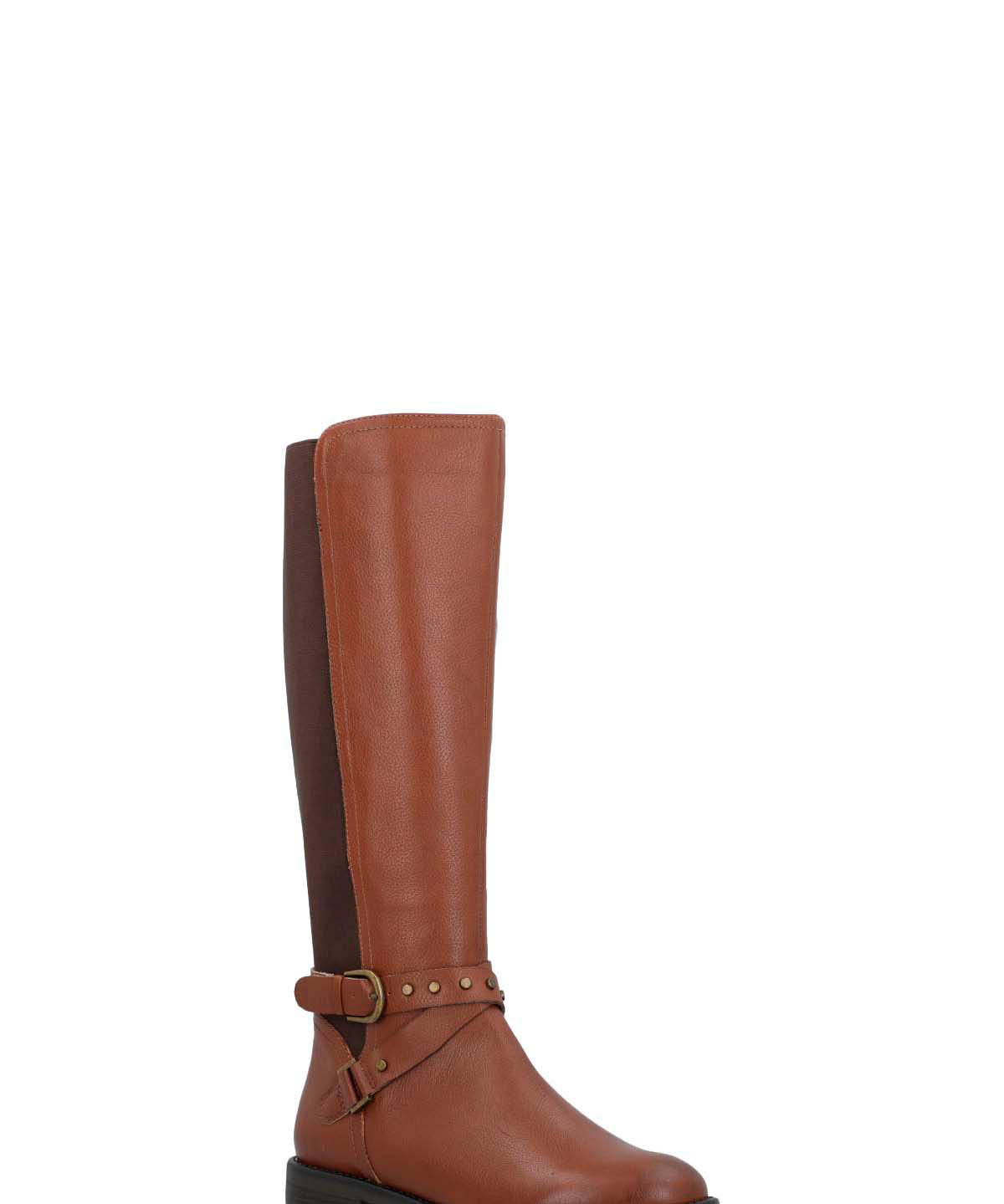 Bota Para Mujer Cuero Jesu Café Hush Puppies