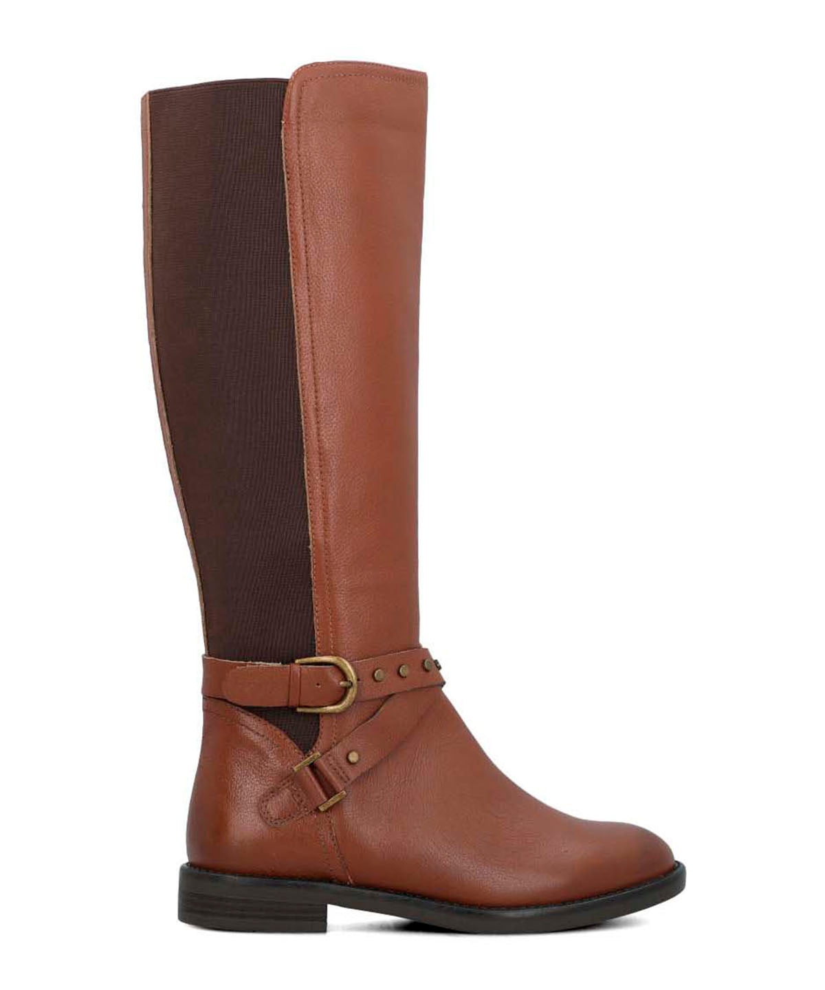 Bota Para Mujer Cuero Jesu Café Hush Puppies