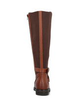 Bota Para Mujer Cuero Jesu Café Hush Puppies