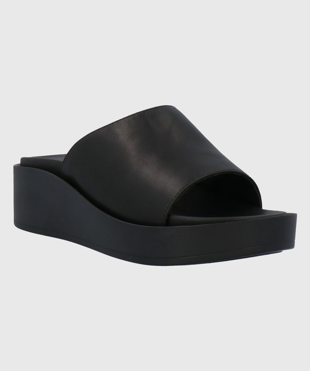 Sandalia Para Mujer Cuero depp Negro Hush Puppies