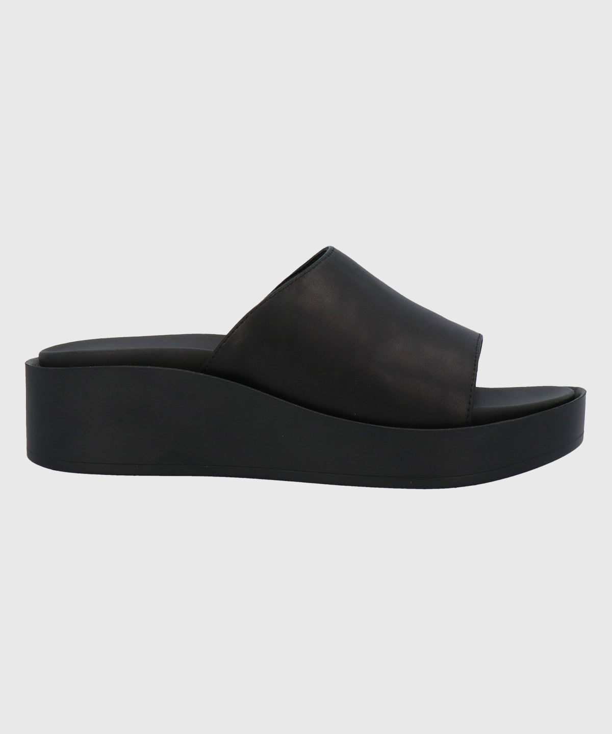 Sandalia Para Mujer Cuero depp Negro Hush Puppies