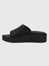 Sandalia Para Mujer Cuero depp Negro Hush Puppies