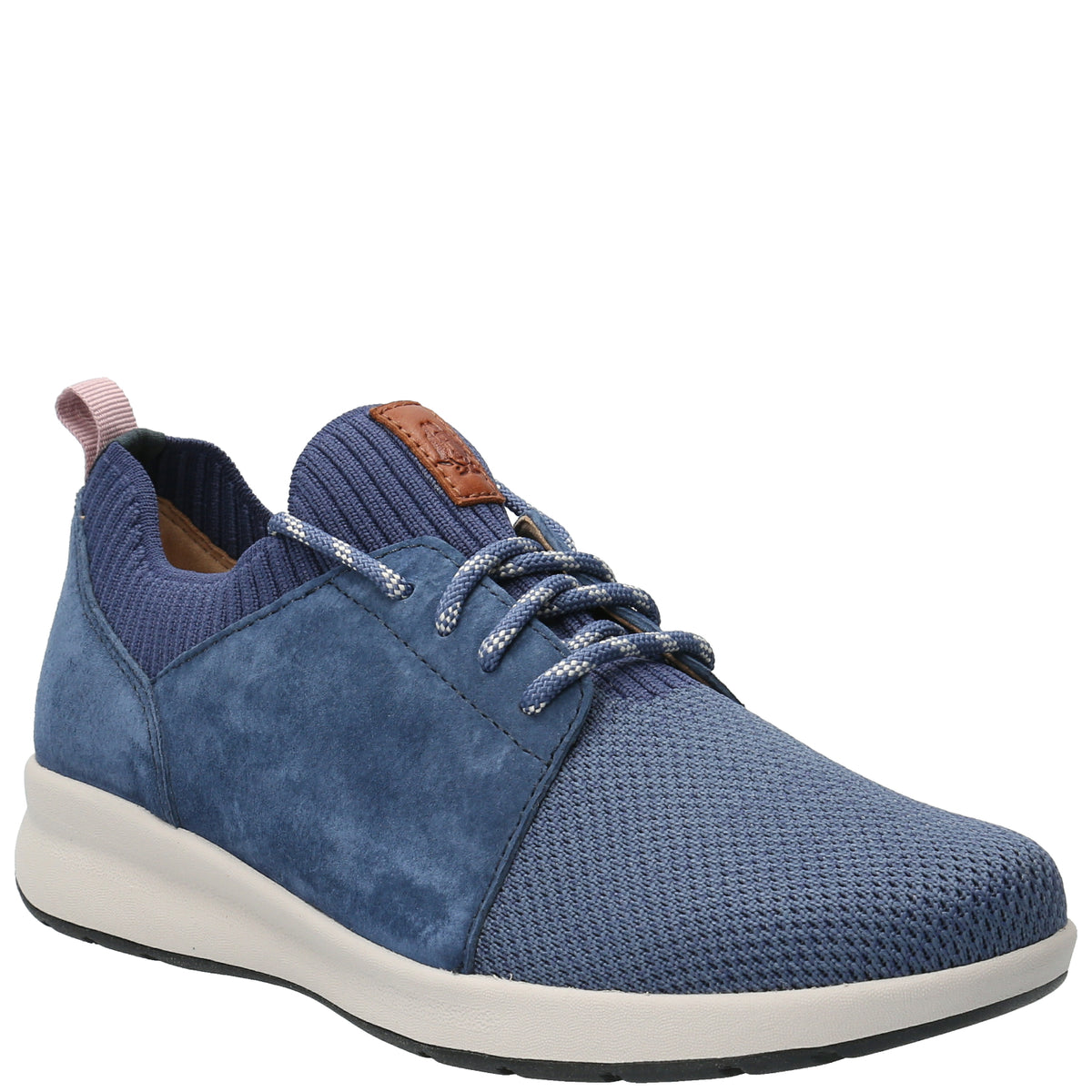 Zapatilla Spinal Knit Cuero Mujer