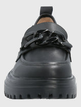 Mocasin Leboni Cuero Mujer