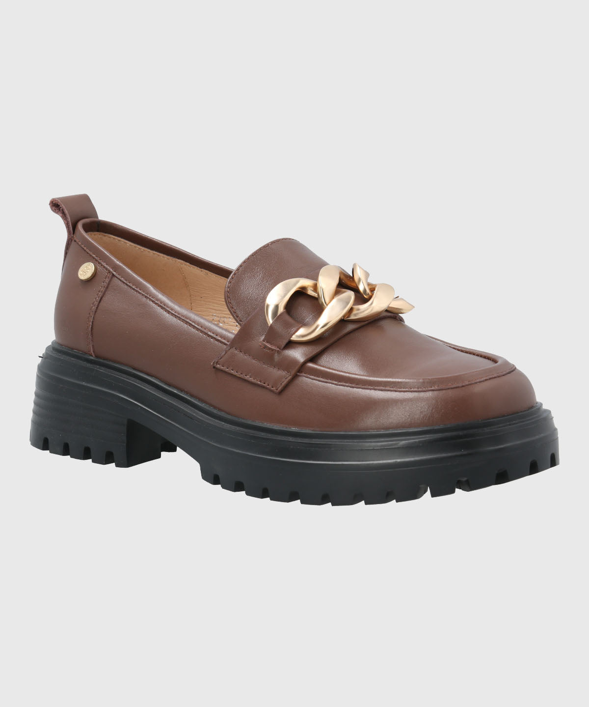 Mocasin Leboni Cuero Mujer
