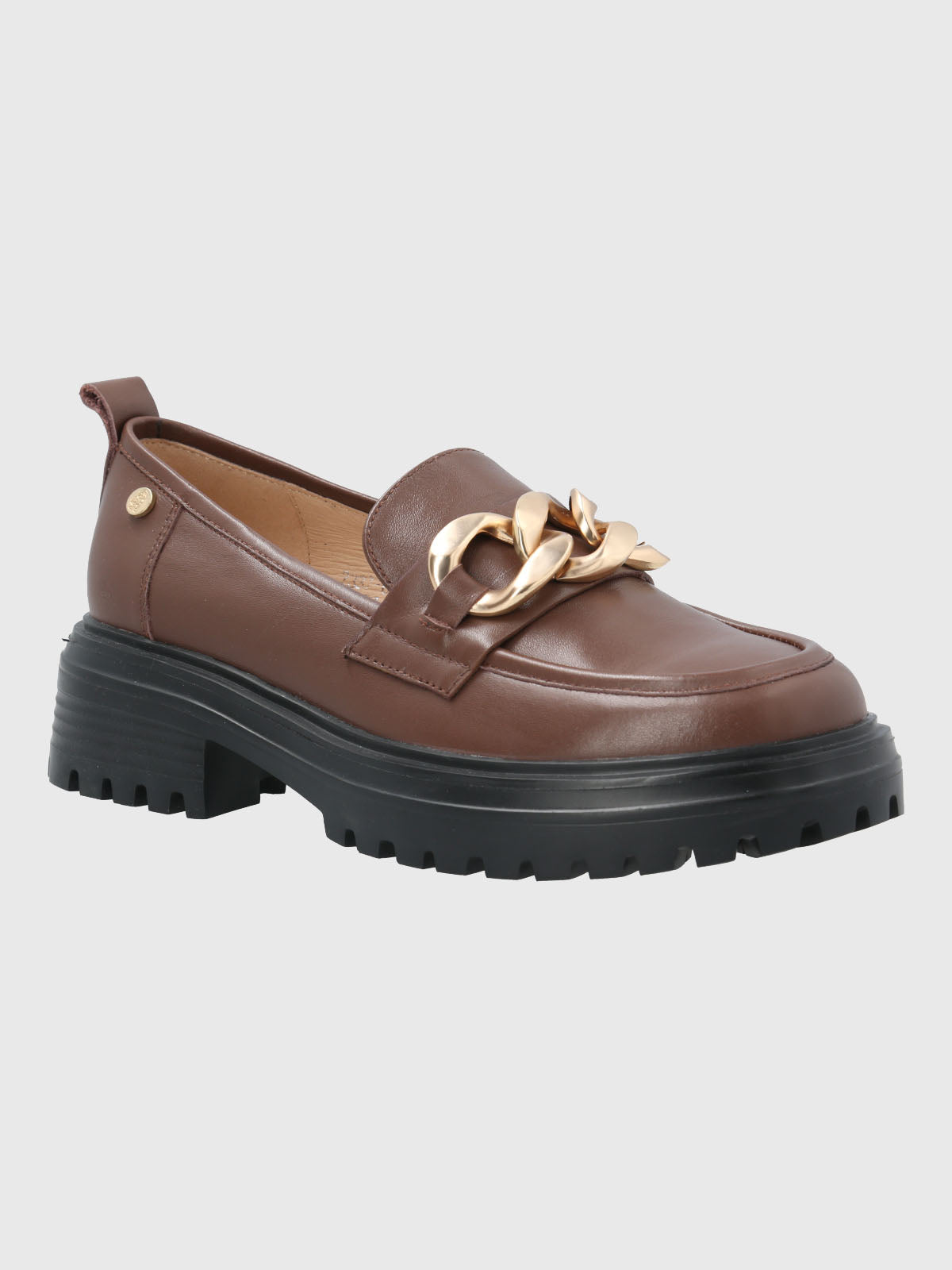 Mocasin Leboni Cuero Mujer