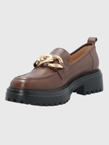 Mocasin Leboni Cuero Mujer