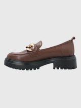 Mocasin Leboni Cuero Mujer