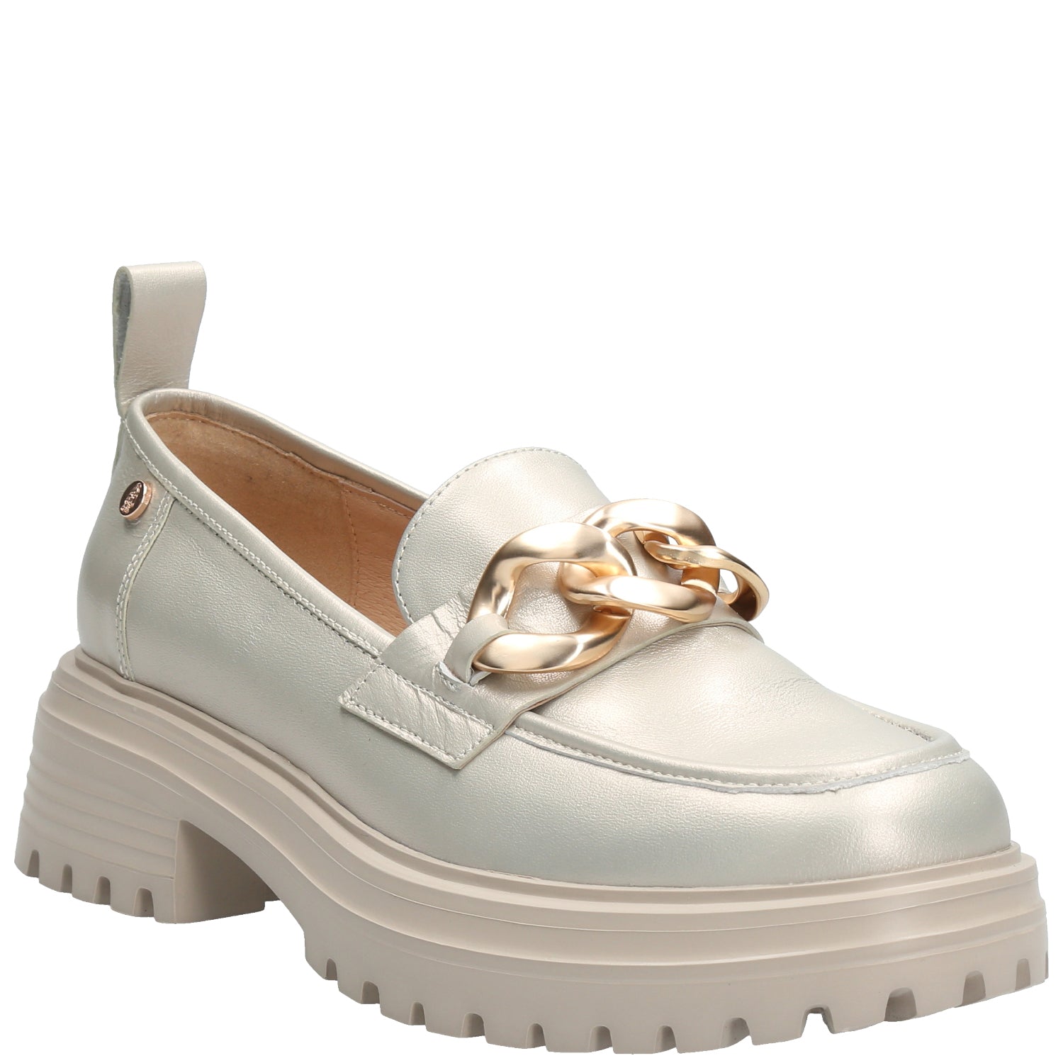 Mocasin Leboni Cuero Mujer